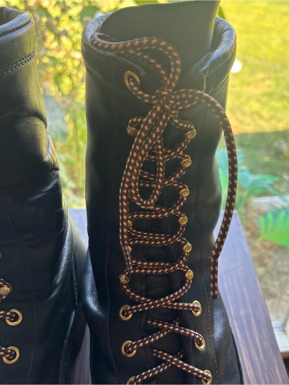 Men's Black Leather Hathorn Explorer Wild-land Fire Boots